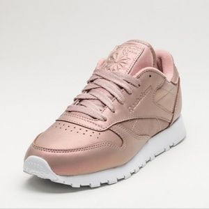 reebok rose gold shoes